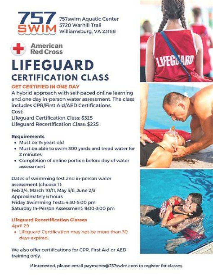 Are lifeguards certified in CPR?