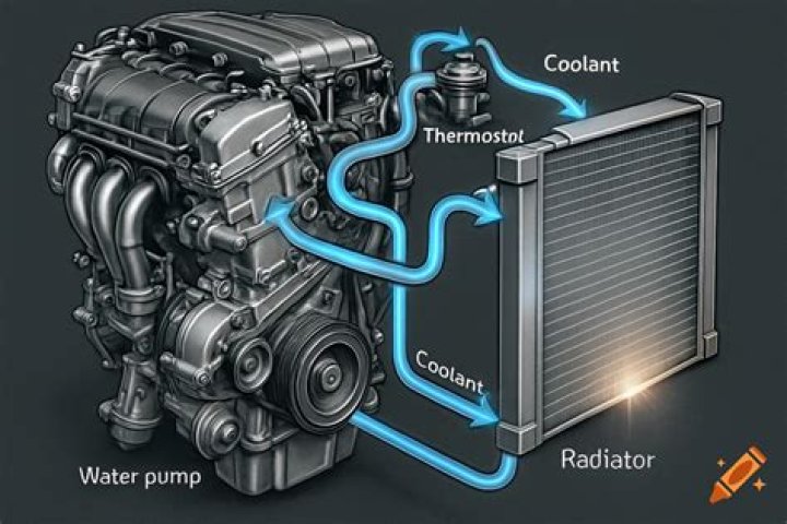 Can you put coolant through radiator?