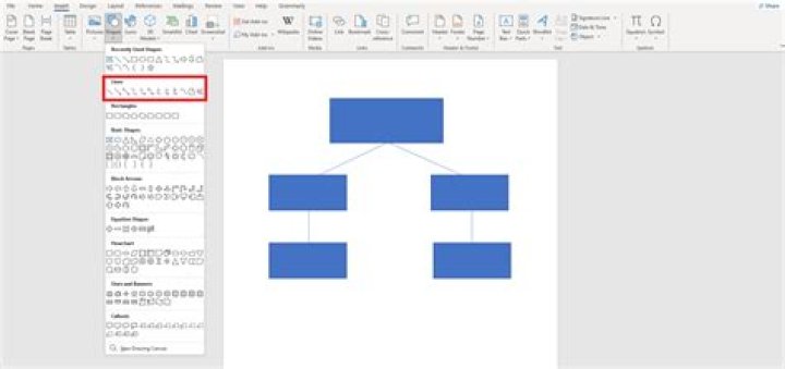 How do I make a tree map in Word?