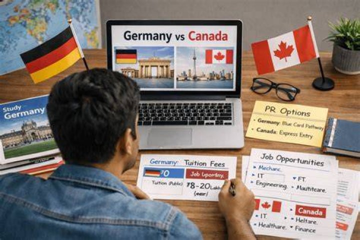 Is it better to study in Germany or Canada?