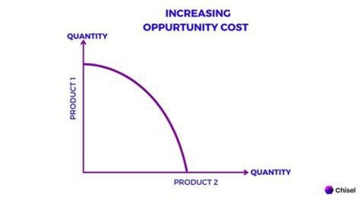 What are the reasons for increasing opportunity cost?