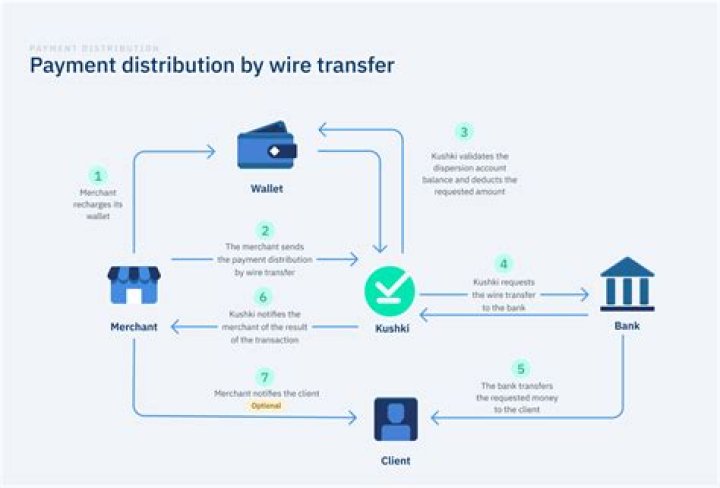 What does pay by bank wire mean?
