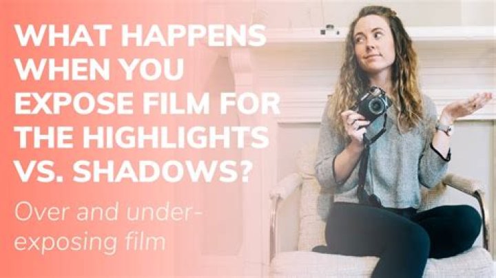 What happens when you over expose?