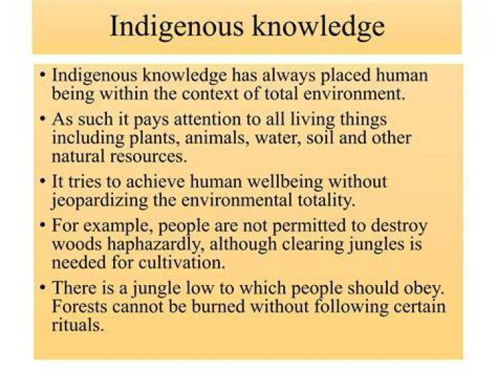 What is an example of indigenous?