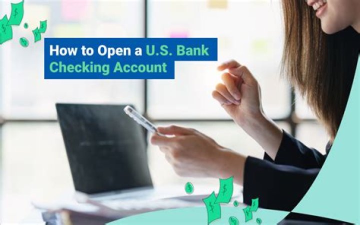 What is requirements for opening a checking account?