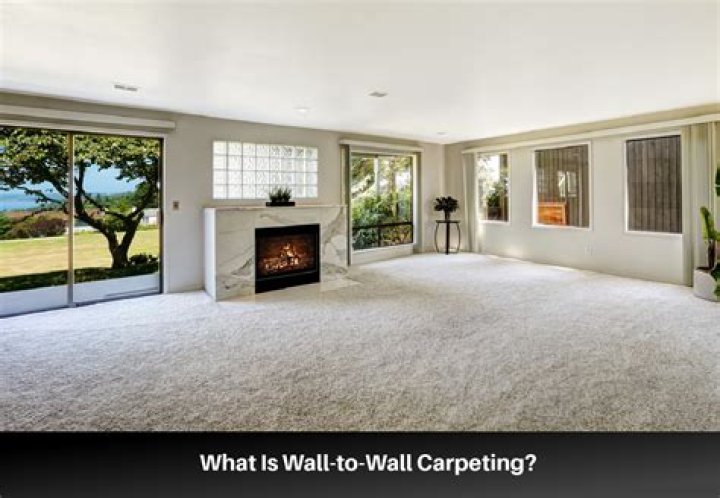 What is under wall-to-wall carpet?