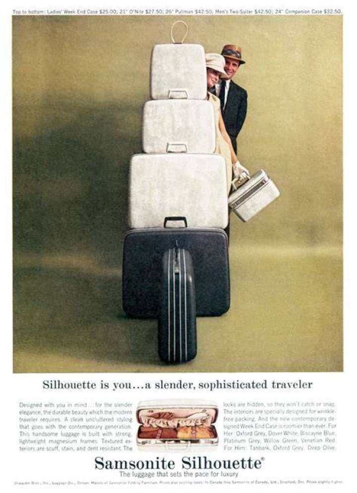When was Samsonite Silhouette made?