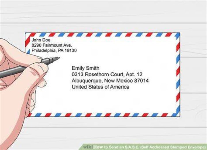 Where do you put sender and receiver on envelope?