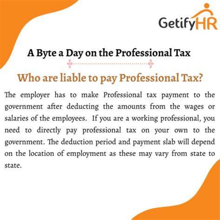 Who all are liable to pay tax?